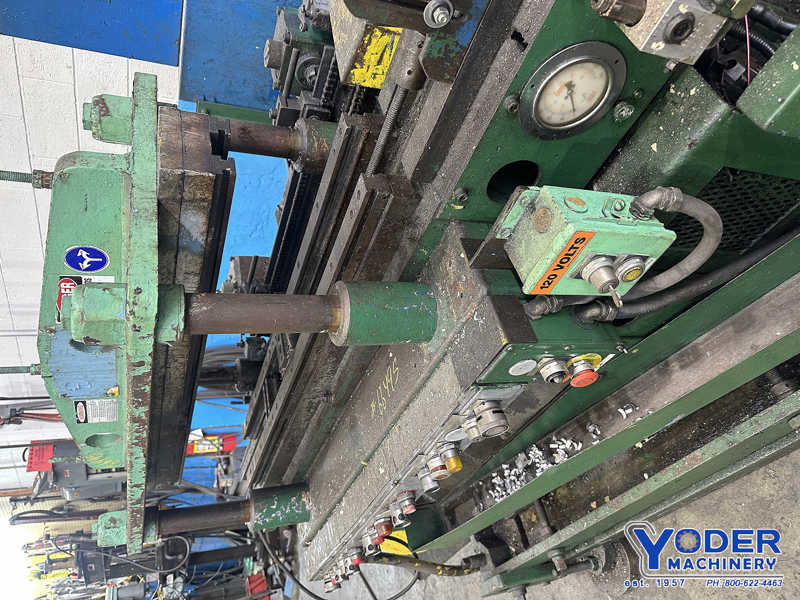 30 Ton, Tishken, cut-off press, 3 stroke of ram, air clutch & brake, 3 HP, #66495 - Image 3