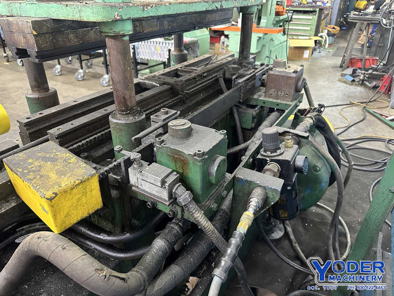 30 Ton, Tishken, cut-off press, 3 stroke of ram, air clutch & brake, 3 HP, #66495 - Image 5