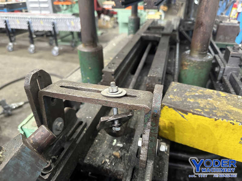 30 Ton, Tishken, cut-off press, 3 stroke of ram, air clutch & brake, 3 HP, #66495 - Image 6