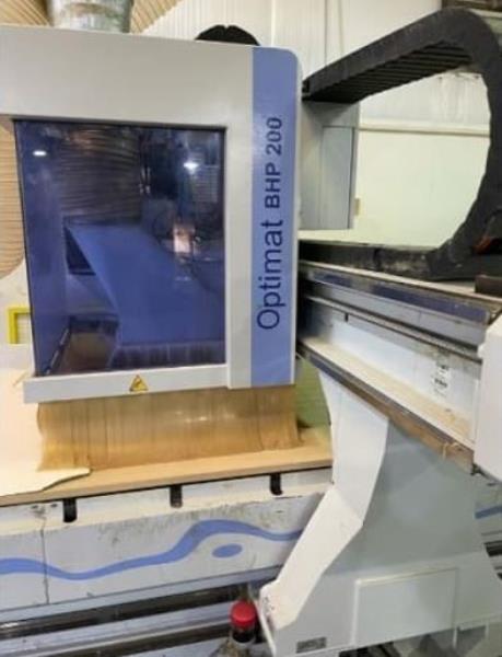Weeke #BHP-200, Flat Table Machine w/ATC/Boring, 5' x 12' table, 145.6" X, 61" Y, 12.8" Z, 4" Z, 164 FPM X - Image 3