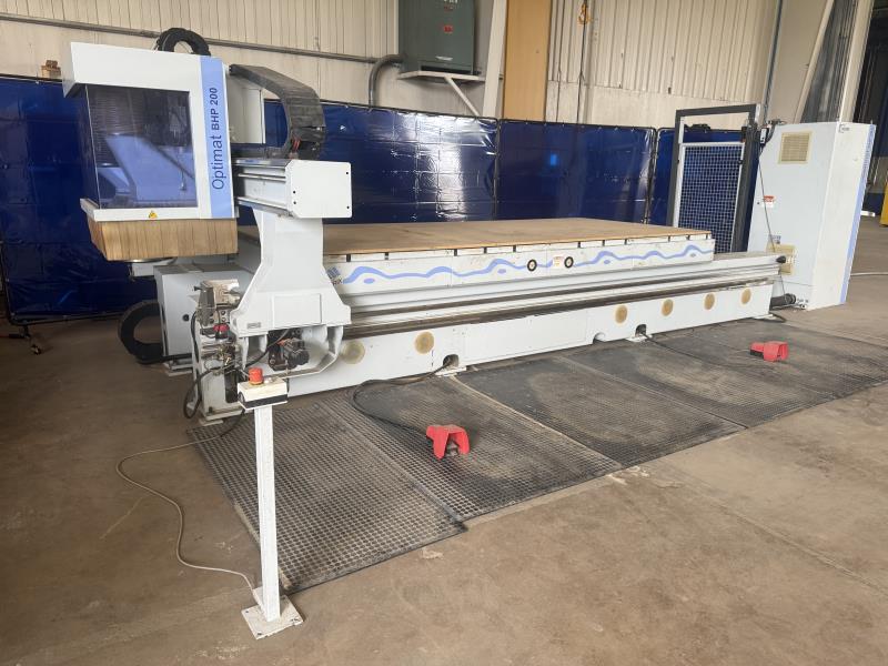 Weeke #BHP-200, Flat Table Machine w/ATC/Boring, 5' x 12' table, 145.6" X, 61" Y, 12.8" Z, 4" Z, 164 FPM X - Image 8