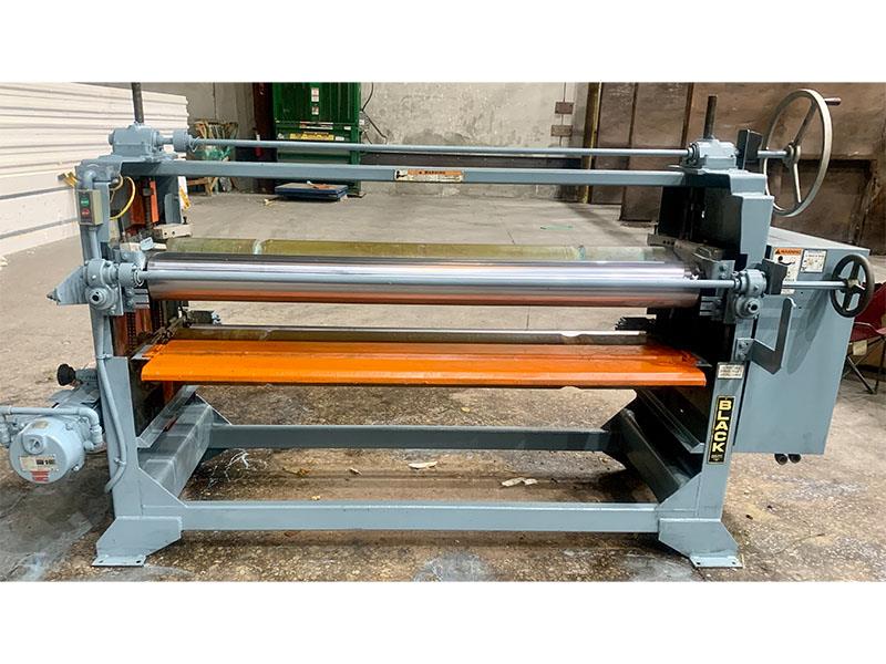 Black Brothers 22-D-875-74, Top & Bottom Glue Spreader, 74" width, 8-3/4" applicator diameter, 6-1/4" doctor - Image 1