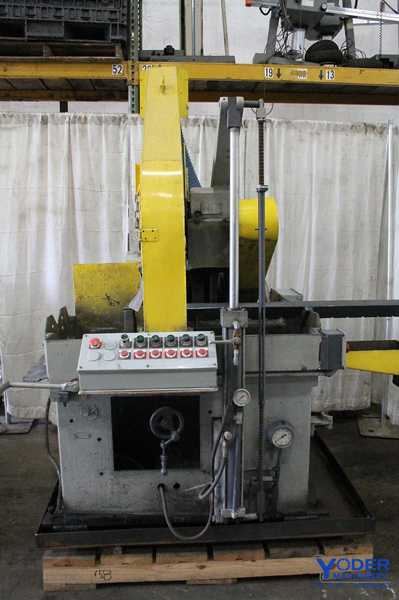 20" Union, carbide power feed abrasive saw, oscillation, coolant, 25 HP, #65060 - Image 2