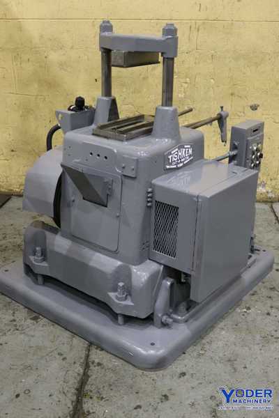10 Ton, Tishken #Cut-O-Matic, 2-post cut off press, 3 stroke, 12" Shut Height, air clutch & brake, #71975 - Image 3