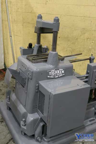 10 Ton, Tishken #Cut-O-Matic, 2-post cut off press, 3 stroke, 12" Shut Height, air clutch & brake, #71975 - Image 5