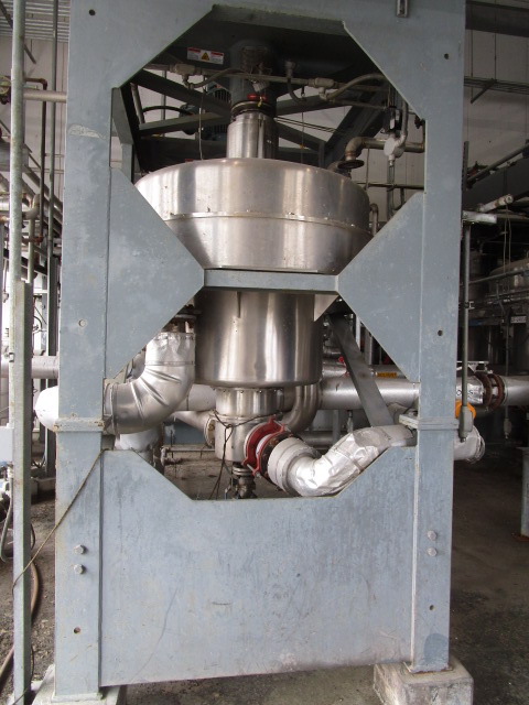Robatel #BXP-800, Vertical 316L Stainless Steel Mono Stage Extractor Centrifuge, 320 Liters, 2015 - Image 7