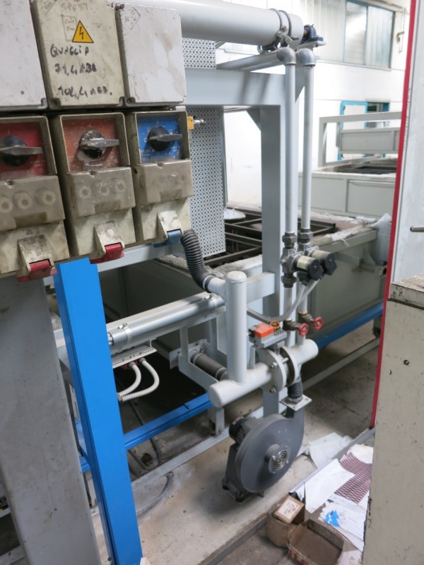 Mt Forni MTI-2, Bending Kiln, 118" width x 59" Depth internal 110" width x 23.6" Depth glass size, 1022 deg F - Image 5