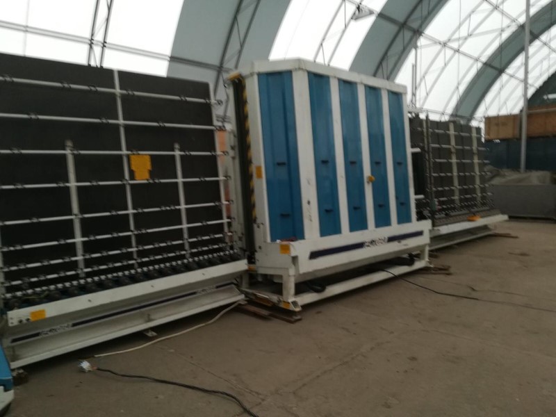 Forel Complete, Insulated Glass Line, 121' line L, Washing Mach., Infeed & Outfeed Conveyor, Measuring & - Image 7