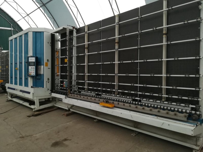 Forel Complete, Insulated Glass Line, 121' line L, Washing Mach., Infeed & Outfeed Conveyor, Measuring & - Image 8