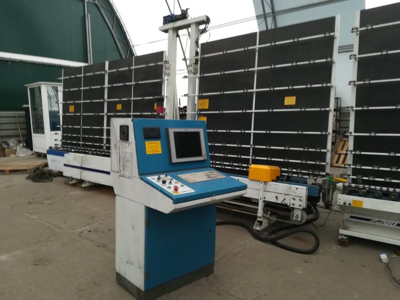 Forel Complete, Insulated Glass Line, 121' line L, Washing Mach., Infeed & Outfeed Conveyor, Measuring & - Image 10