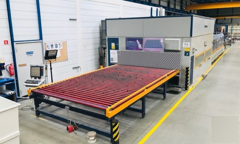 Tamglass (Glaston) HTF-Pro-E-2448-CTS-10-R, Glass Tempering Furnace, right-handed, 94.5" x189" size, 0.16" - - Image 2