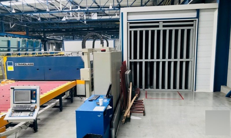Tamglass (Glaston) HTF-Pro-E-2448-CTS-10-R, Glass Tempering Furnace, right-handed, 94.5" x189" size, 0.16" - - Image 3