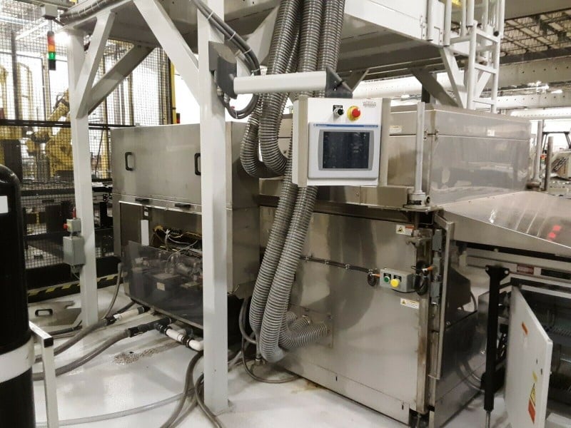 Billco Versa-Clean, Horizontal Glass Washer, 30" width, 6" square size, 1/16" - 1/4" thick w/o adj., 4.5" - Image 2
