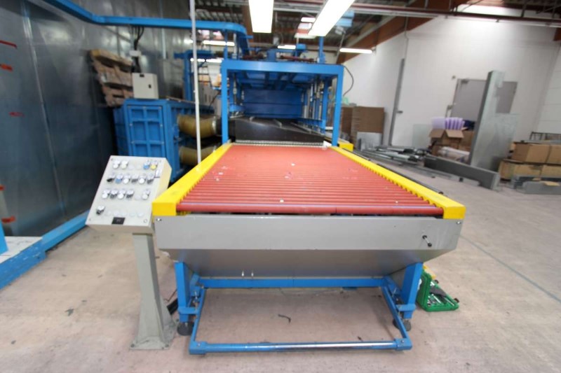 Keraglass KFO-125/240-26, Glass Tempering Furnace, Right-handed, 49" x 95" (102" ), 0.16" - 0.75" thick, 2005 - Image 5