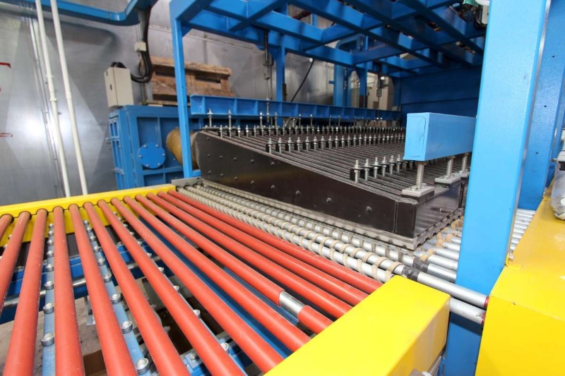Keraglass KFO-125/240-26, Glass Tempering Furnace, Right-handed, 49" x 95" (102" ), 0.16" - 0.75" thick, 2005 - Image 8