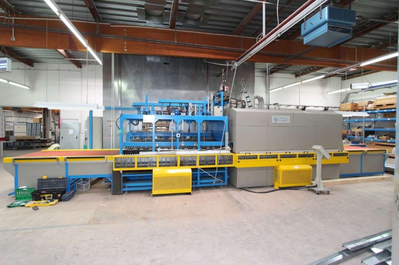 Keraglass KFO-125/240-26, Glass Tempering Furnace, Right-handed, 49" x 95" (102" ), 0.16" - 0.75" thick, 2005 - Image 9