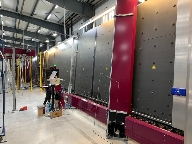 Lisec Complete, Insulated Glass Line, R-L, 79" x 98" size, 14" x 7" min. IG unit size, 2.4" single IG unit - Image 2
