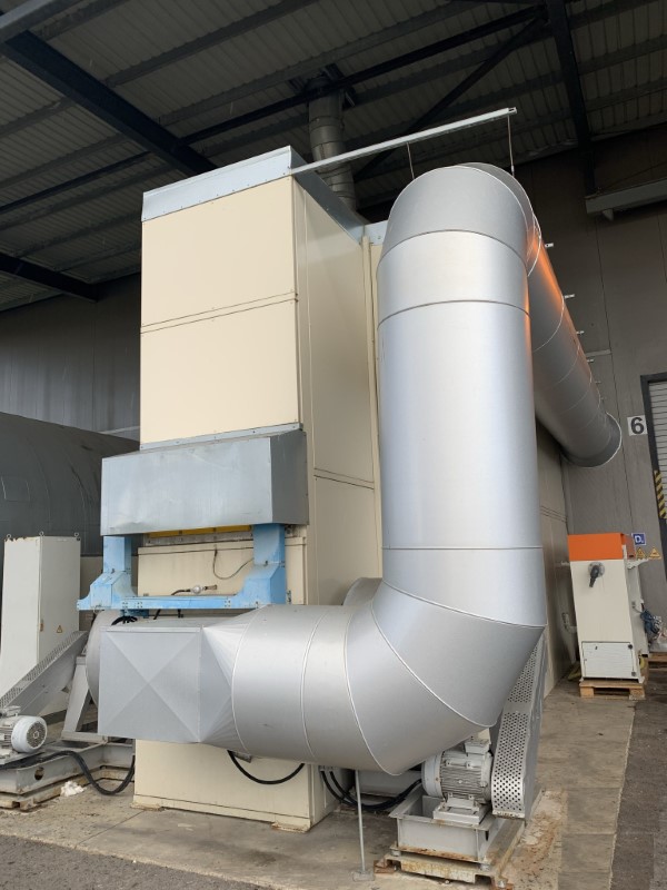 Keraglass #HST-32/70, glass tempering furnace, 2 pieces loading trollrys, 3210 x 7000 mm size, 425 kW, 2008 - Image 7