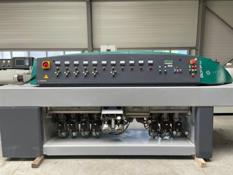 Bottero Victralux-111-F, Vertical Glass Edge Grinder, 11-Spindle, 24 - 240 IPM, 1.57" x 1.57" min. glass - Image 2
