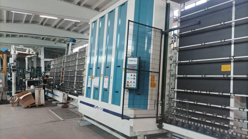 Forel I.G.-2540-R-L, Insulated Glass Line, 98" x 157" size, 0.11" x 2" thick, R-L, 137.8' Total L, 2009 - Image 2