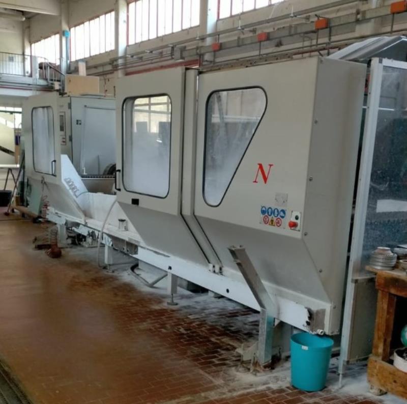 Bavelloni Alpa-315-4, Glass CNC Work Center, 4 Axis, 59" x 118" size, 2 - 100 mm thick, 1/8" - 1/2" V-groove - Image 1