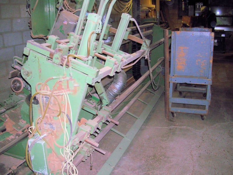 Zuckermann #Challenger, Lathe Turning & Sanding Lathe, 149" between centers, 8-13/16" part diameter, 5 HP - Image 3