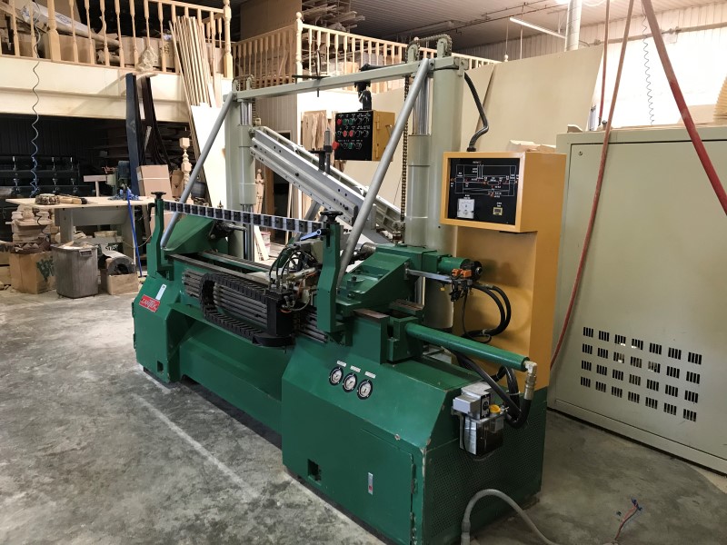 Cantek #CP-1250-AP, Auto/Back Knife Copy Lathe, 44" length capacity, with 4" min. stock length, 1/2" - 4" - Image 2