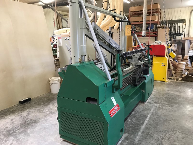 Cantek #CP-1250-AP, Auto/Back Knife Copy Lathe, 44" length capacity, with 4" min. stock length, 1/2" - 4" - Image 4