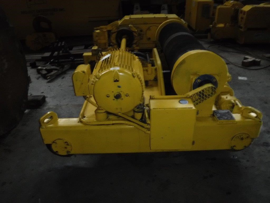 25 Ton, Ace top running double grider trolley hoist, 25' lift, 6' 0" trolley gauge, 2' 9-1/2" overhead - Image 3