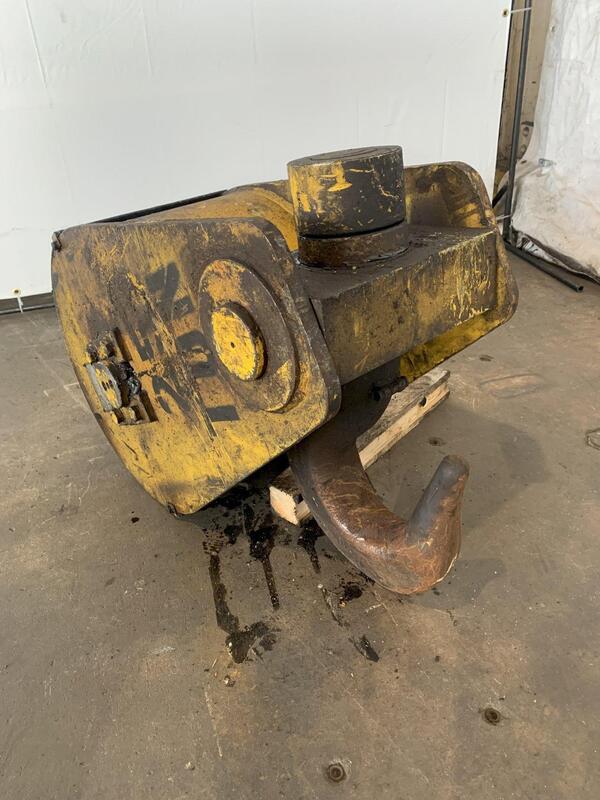 25 Ton, Ace top running double grider trolley hoist, 25' lift, 6' 0" trolley gauge, 2' 9-1/2" overhead - Image 7