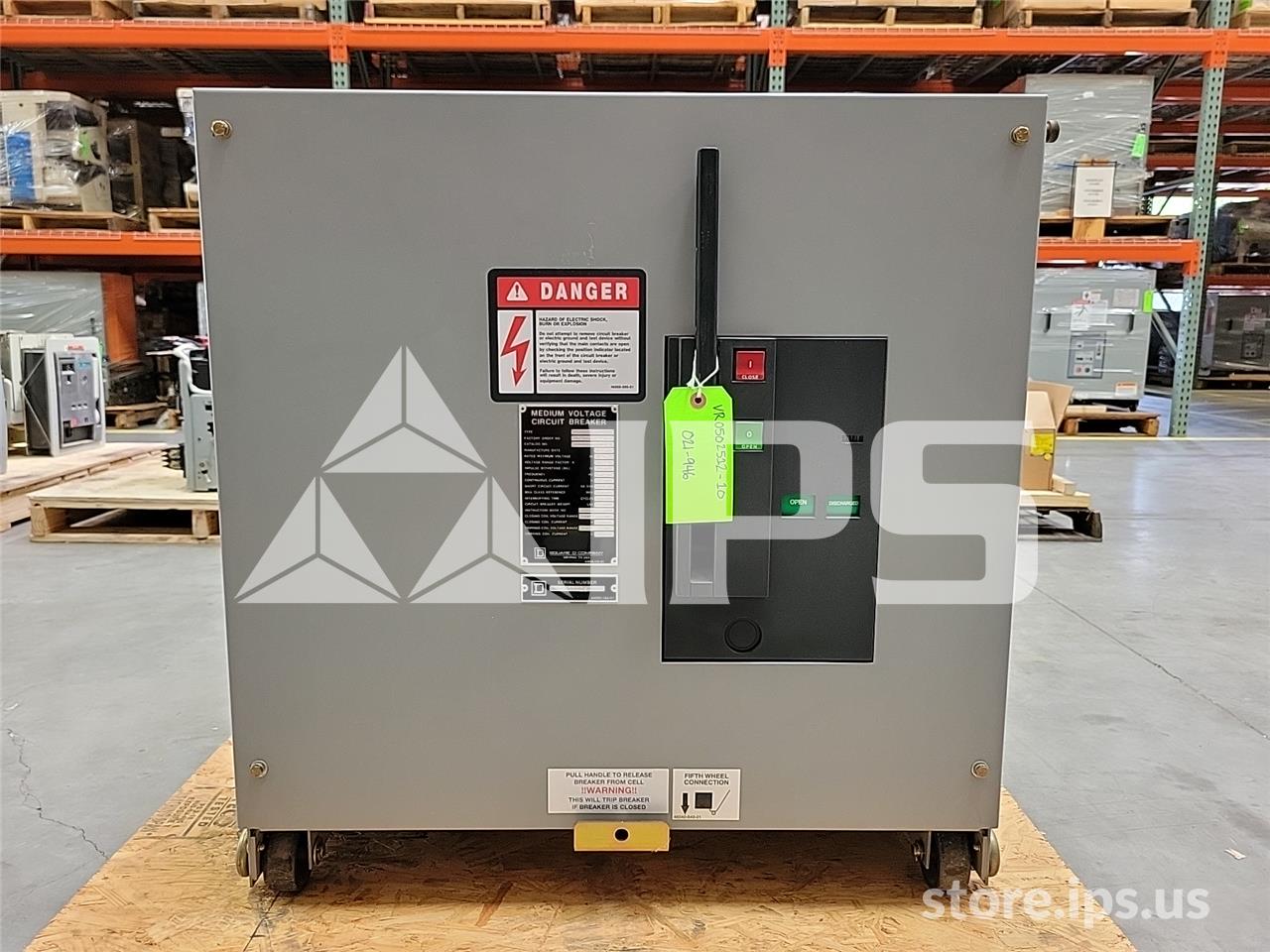 1200 Amps Square D Vad-5 Vr V5d3133yj00a 5 KV 250mv Amps 125 Volts DC Control, 29k Amps Sc - Image 1