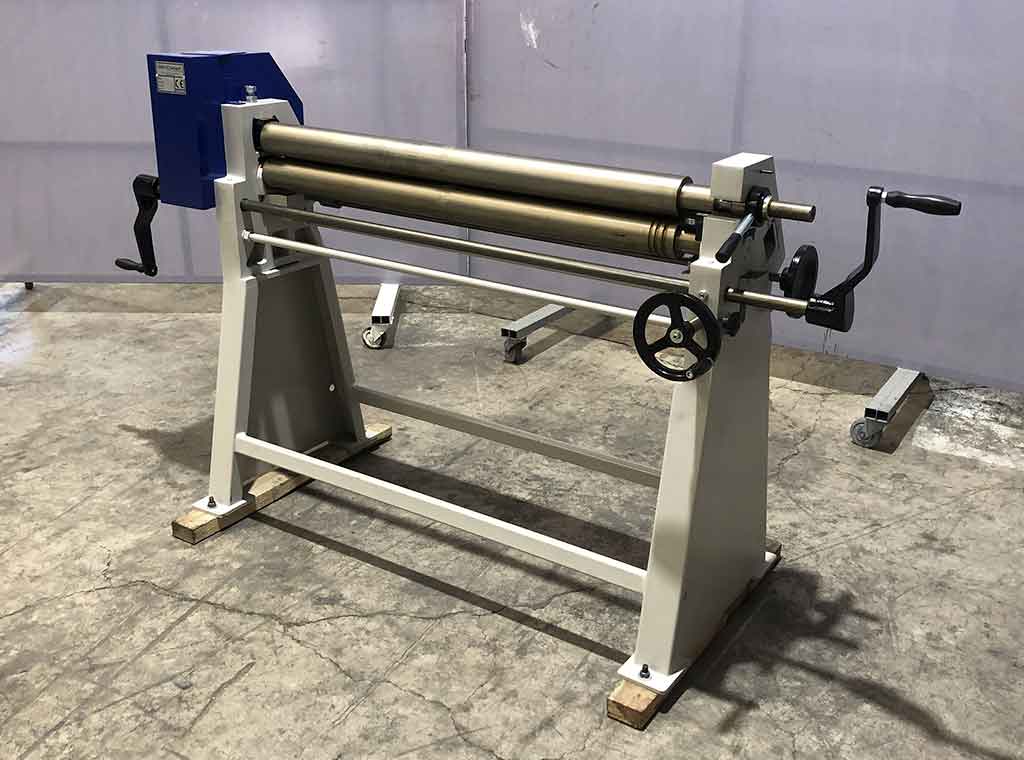 4' x 11 gauge Bendmak #CY90-12/3.0, manual initial pinch rolls, 3.54" diameter rolls - Image 3