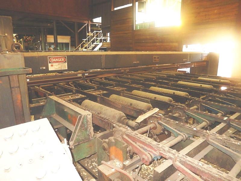 CSMI #Hi-Tech, Edger w/Optimizing, Two-saw Edger, Top reman Head & Syste, Infeed, Unscrambler, Scanning & - Image 3