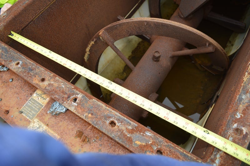 36" diameter x 18' long, Martin #3X18, Ribbon Screw Paddle Conveyor, 18' 4" L x 37" width x 46" H inside - Image 6