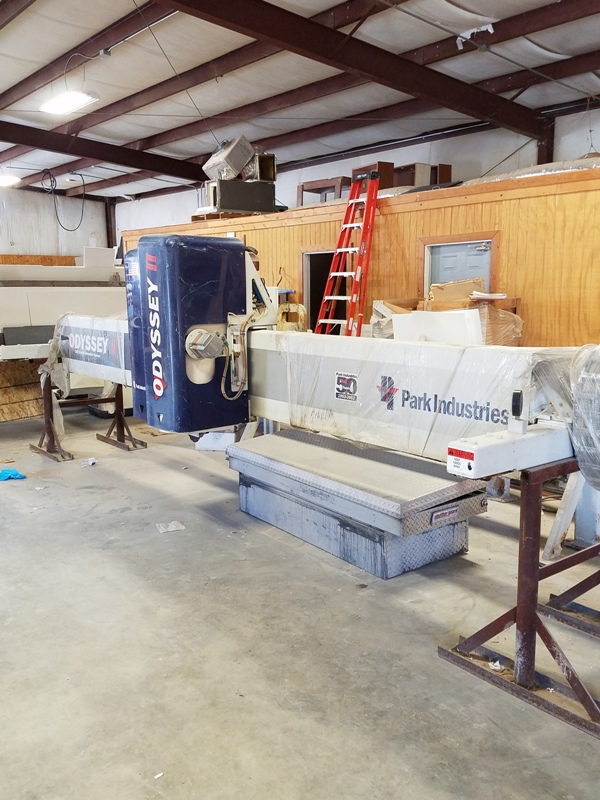 Park Industries #Odyssey-II, CNC Work Center, 10' x 5' table, 20 HP, 10000 RPM, 6-1/4" blade diameter, 2003 - Image 1