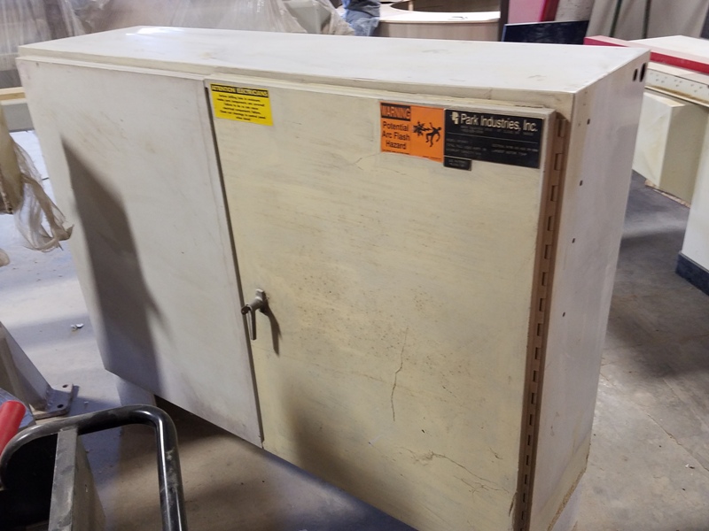 Park Industries #Odyssey-II, CNC Work Center, 10' x 5' table, 20 HP, 10000 RPM, 6-1/4" blade diameter, 2003 - Image 6