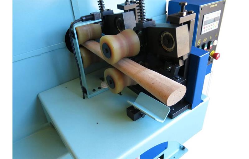 Garboli #LT-130, Feed-Thru stroke Sander, 127 mm diameter, 6000 mm length, 2000 x 120 mm abrasive belts - Image 8