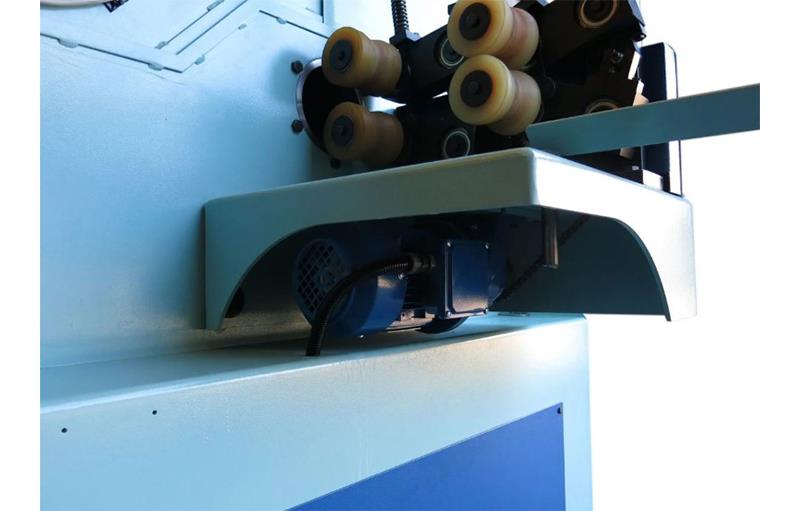 Garboli #LT-130, Feed-Thru stroke Sander, 127 mm diameter, 6000 mm length, 2000 x 120 mm abrasive belts - Image 9