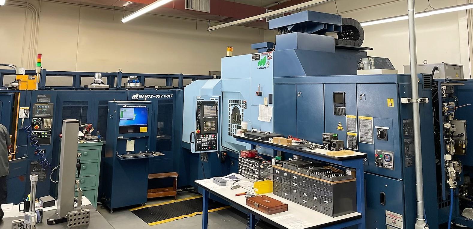 Matsuura #MAM72-63V-PC17, CNC vertical machining center, 240 automatic tool changer, 29.9" X, 33.2" Y, 25.9" - Image 1