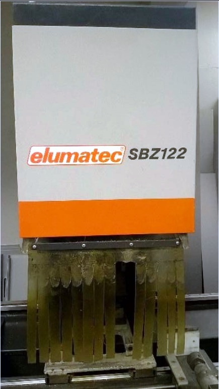 Elumatec #SBZ-122, Profile Machining Center, 4600 mm bed length, 3850 mm X, 350 mm Y, 280 mm Z, 60 MPM X, 30 - Image 2