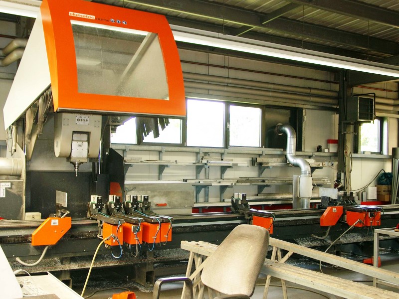 Elumatec #SBZ-150, Profile Machining Center, 7800 mm X, 39" Y, 25" Z, 230 FPM X, 131 FPM Y & Z, 3.94" cutting - Image 1