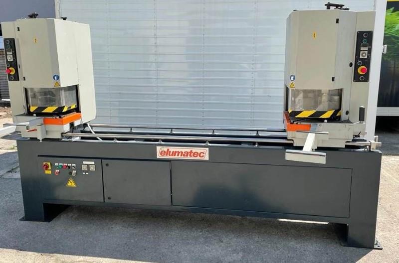 Elumatec ZS-720-LV, Window Line, (2) L-plates, 340 x 300 mm L-plate, 180 x 210 x 2520 mm profile, 480 mm min. - Image 1