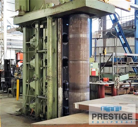 10' x 5.9" Hugh Smith, vertical plate roll, 1200 ton - Image 1
