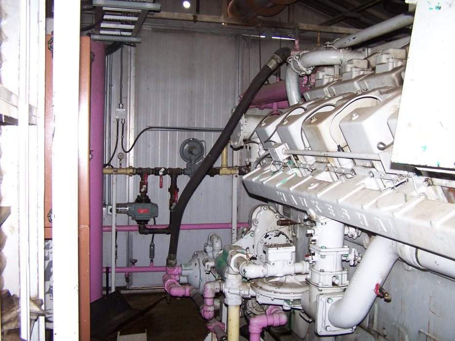 1000 KW Hyundai, Induction generator set, S/N 31839rmh1810001 - Image 2
