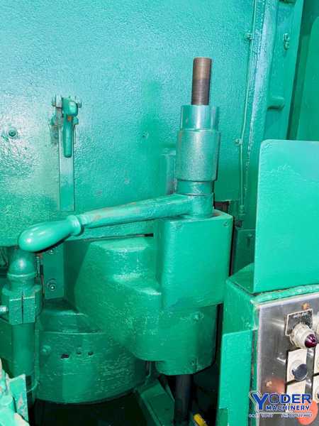 Mattison #24-42, rotary surface grinder, 42" magnetic chuck, 48" swing, 24" under wheel, 1 shot lube, tilting - Image 7