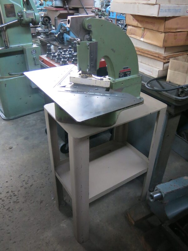 .059" x 6" x 6" Diacro #2, Tab Notcher - Image 1
