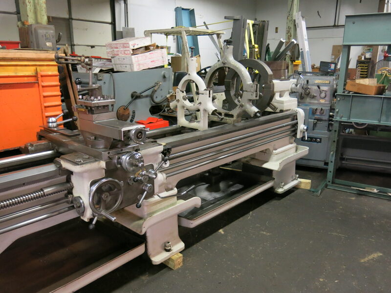 25" x 120"  Ikegai, Lathe w/Taper, 3 and 4 jaw chucks, tailstock chuck, live center, steady rests - Image 9