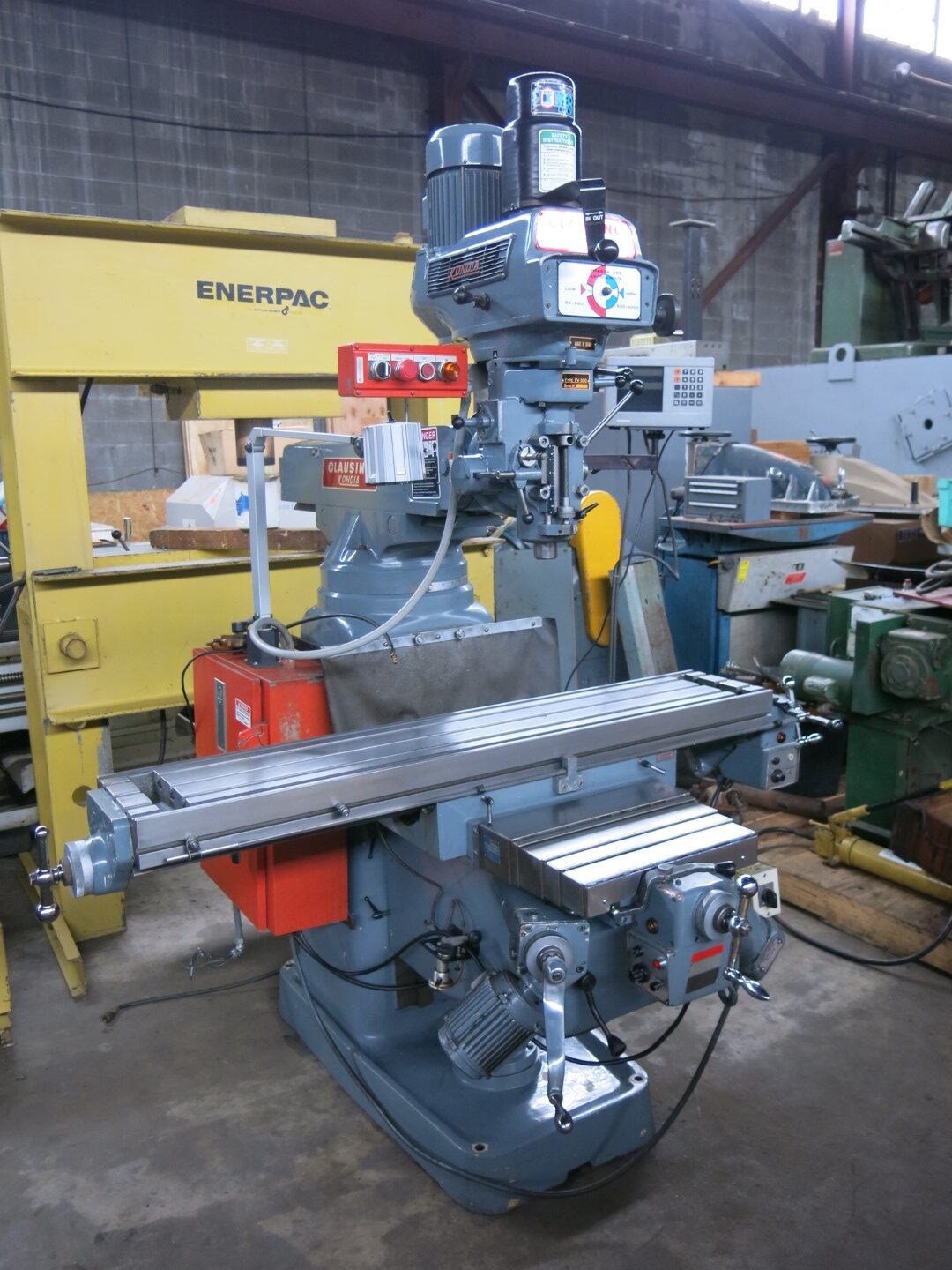 Clausing Kondia #FV-300, vertical miller, 11