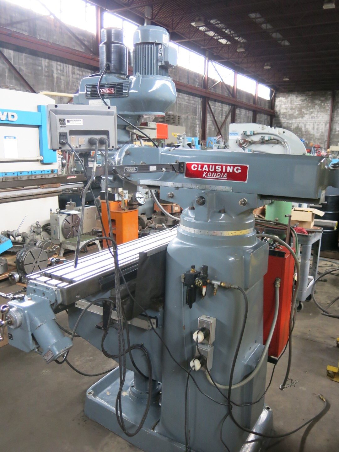 Clausing Kondia #FV-300, vertical miller, 11 Clausing Kondia #FV-300, vertical miller, 11