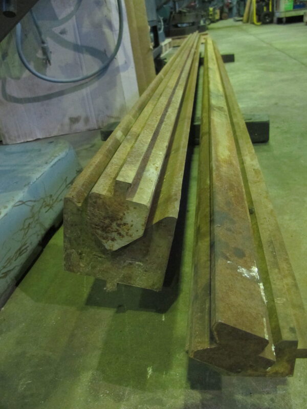 144" L, Press Brake Punch Die, 4" 85 Degree Die with 2-3/8" Punch - Image 3